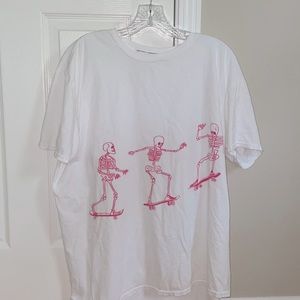 Urban Outfitters Project Social Skateboard Skeletons Tee